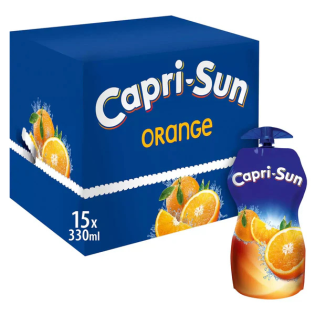 Capri Sun Orange Juice Drink, 15 x 330ml
