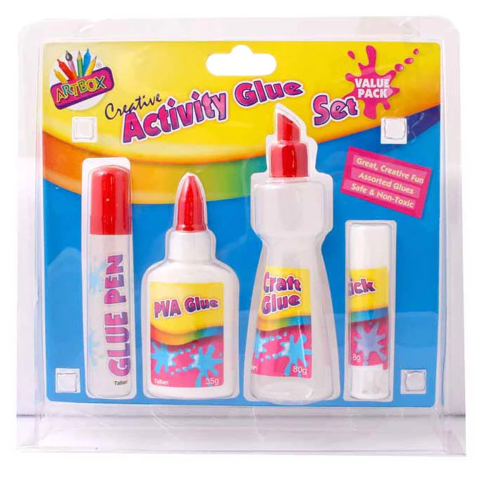 Artbox Activity Glue Set 4 Pack - Image 2