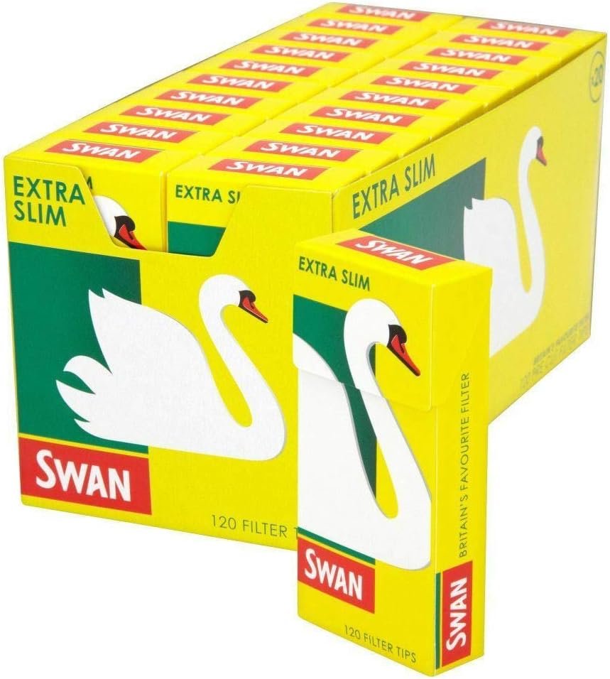 SWAN TIPS Extra SLIM POP-A-TIP FILTER – 20PK |